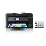 Impresora A Color Multifunción Epson Ecotank L14150 Con Wifi Negra 110v