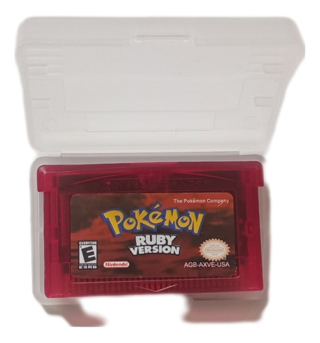 Pokemon Ruby En Inglés Para Game Boy Advance, Nds Repro