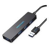 Hub Adaptador Multipuerto 4 En 1 Usb 3.0 Vention 0,15m