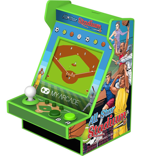 My Arcade All Star Stadium Nano Player - Mini Máquina De Arc