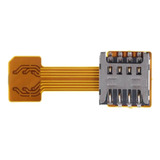 Adaptador 2 Chip Celular Tipo Hibrido Sim Magic Card Dual