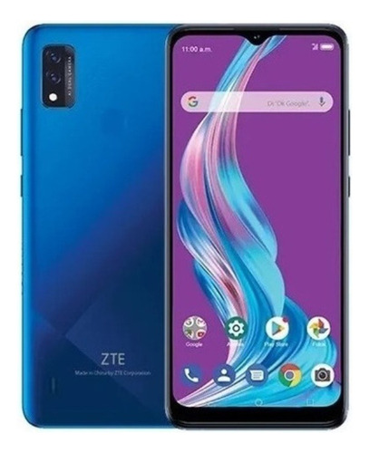 Celular Zte Blade A51 Azul 64gb Con Manos Libres De Regalo