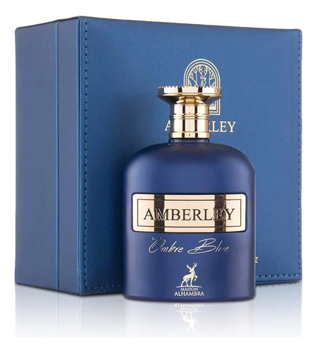 Perfume Árabe Amberley Ombre Blue Maison Alhambra Lataffa 100ml
