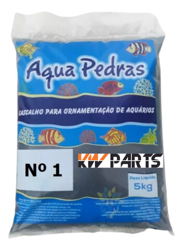 Substrato Basalto Para Aquários Aqua Pedras Nº1 5kg