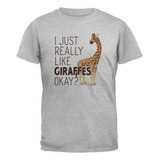 Realmente Me Gustan Las Jirafas Ok Camiseta Para Heat