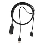 Cable Adaptador Hdtv Usb Hembra A Hdmi Macho 2 En 1 De 1080p