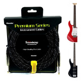 Cable Para Guitarra Plug A Plug 6.3mm 3 Metros Soundking Cds