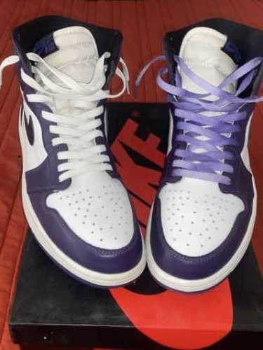 Jordan 1 Court Purple