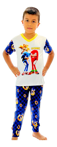 Pijamas Sonic Niño