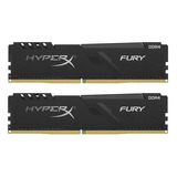 Memória Ram Fury Color Preto  4gb 1 Hyperx Hx424c15fb3/4