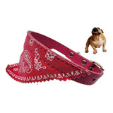 Collar Para Perros Ultra Fashion 35cm Rojo