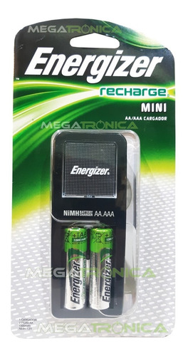 Kit Cargador Pilas Energizer Aa Aaa + 2 Pilas Aa Recargables 1300mah Energizer Oferta 