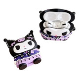 Funda Importada AirPods Kuromi By Hello Kitty