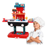 Set Cocina Carro Multifuncion Juguete Chef Carro Niño