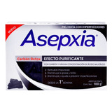 Asepxia Jabon Facial Antiacne Carbon 100 G