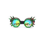Gafas De Caleidoscopio Steampunk Y Lentes Arcoíris
