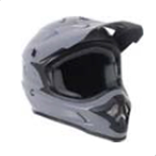 Casco Cross Ir-802 Dot Gris Cemento Talla M