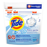 Tide Detergente Capsulas Pods Free & Gentle 16ct