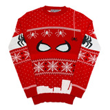 Sueter Navideño Spiderman Unitalla Sweaters Unisex
