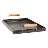 Plancha Bifera 1 Hornalla Asado Cocina Chapa Parrila