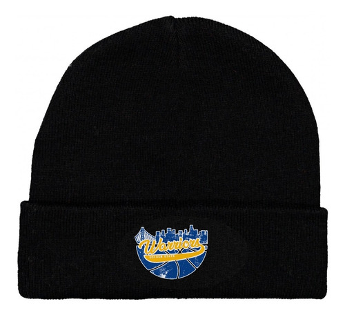 Gorro Lana Beanie Pasamontaña Golden State Warriors Logo Phr