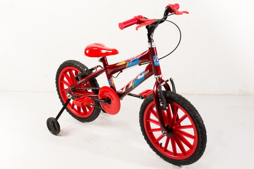 Bicicleta Infantil Masculina Aro 16 Vermelha