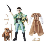 Figura De Acción Star Wars Princess Leia Organa Endor Advent