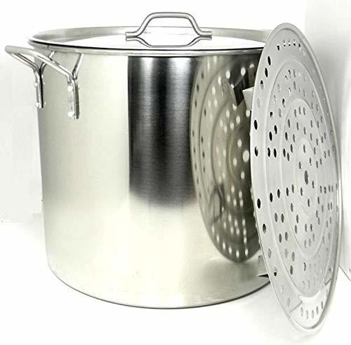 Stock Pot Acero Inoxidable 80 Qt Steamer Brew Vaporera