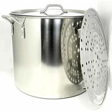 Stock Pot Acero Inoxidable 80 Qt Steamer Brew Vaporera