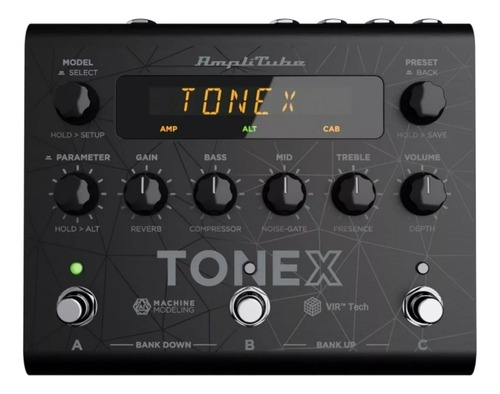 Pedal De Guitarra Tone X Amplitube Ik Multimedia