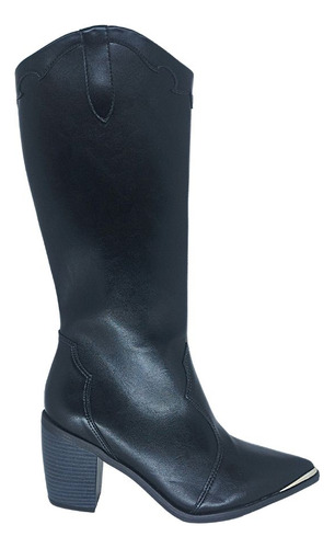 Bota Feminina Country Cano Longo Leve Macia Confortavel 