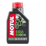 Aceite Motul 5100 15w50 4t 1lts Semisintético 