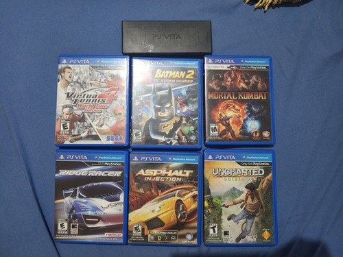 Juegos De Ps Vita + Estuche Para Juegos