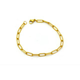 Pulsera Oro 18 Kilates Chain 21cmx4mm Gruesa Mod. 2023