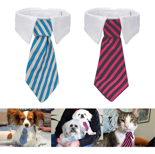 Corbata Para Perro, Gato Pequeños, 2 Uds.