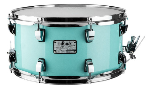 Caixa De Bateria Odery In Rock Ir- 12x7 Surf Green 12x07