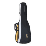 Funda Para Guitarra Clásica 4/4 8 Mm. Black Orange Madarozzo