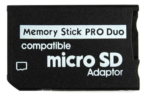 Adaptador De Memoria Micro Sd Para Memory Stick Pro Duo