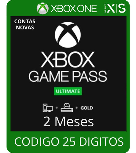 Xbox Game Pass Ultimate 2 Meses