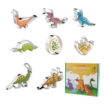 Cortadores De Sándwich De Dinosaurio Cortadores De Galletas