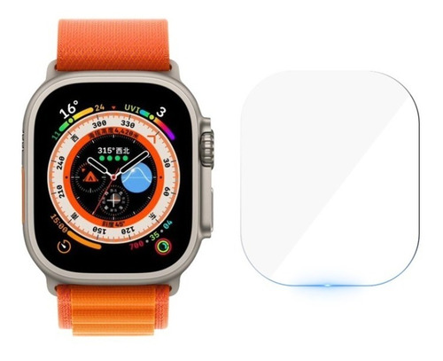 Vidrio Templado Para Apple Watch Ultra 49mm Protector Durabl