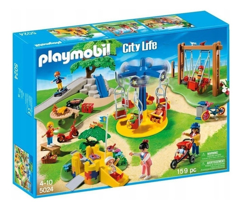  Playset Playmobil City Life Parque Infantil 5024 Loony Toys