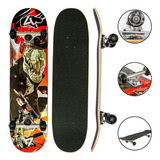 Skate Semi Profissional E Iniciante Skat Completo Skateboard