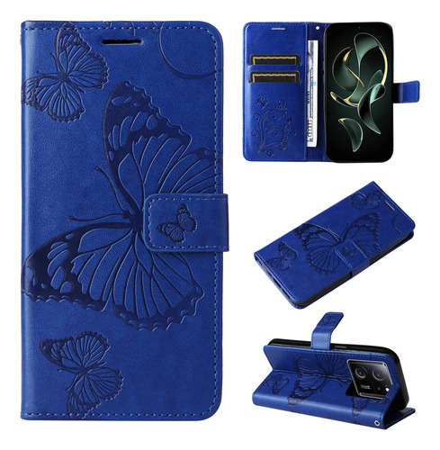 Flip Cards Funda De Cuero Tipo Billetera Solt For Estuche