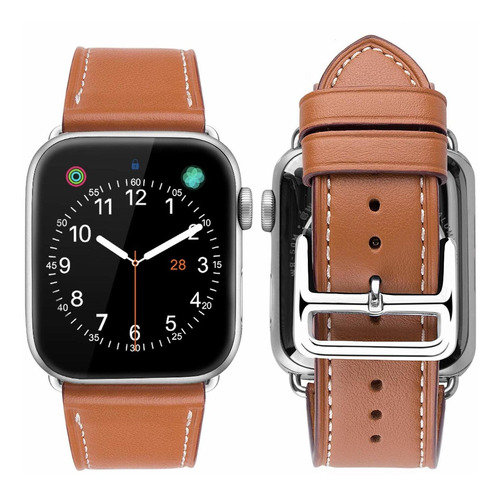 Malla Cuero Para Apple Watch (42/44mm) Ibazal [7l12s1dc]