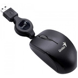 Mouse Micro Traveler Genius Mini Cable Retractil