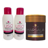 Kit Cabelos Liso No Chuveiro + Como Deixar O Cabelo Marsala