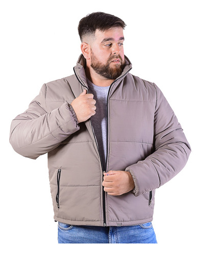 Campera Hombre Impermeable Talles Especiales Abrigo 