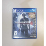 Videojuego Uncharted 4 Para Playstation 4 En Disco Fisico