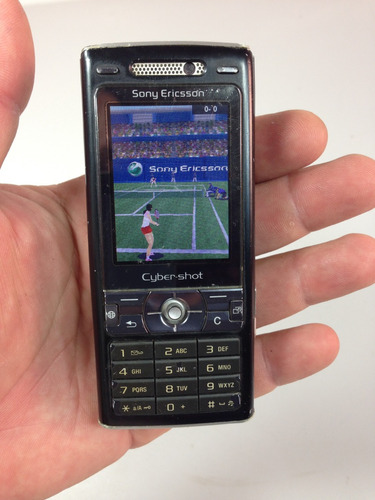 Celular Sony Ericsson K800i Cyber Shot Antigo Funciona Leia